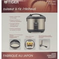 thumbnail image 7 of Tiger Rice Cooker/Warmer Stainless Steel 10 Cups, 7 of 7