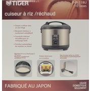 Tiger Rice Cooker/Warmer Stainless Steel 10 Cups