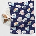 thumbnail image 6 of Sigee Mom And Baby Owls for Pet Blanket for Dog Cat Puppy Blanket Cat Blankets for Small and Medium Pets-Large, 6 of 8