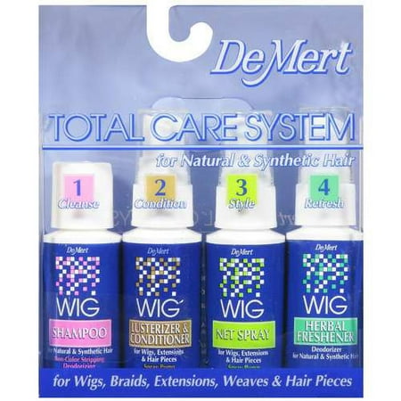 DeMert Total Care System 4 Fl. Oz. for Natural & Synthetic Hair