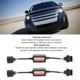 thumbnail image 3 of LED Resistor Canbus Decoder,  Headlight Decoder Easy To Install 2pcs Bulb Failure Detect  for H13 Or 9008 Plug, 3 of 7
