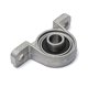 thumbnail image 3 of Juego de 4 bloques de rodamientos de bolas de aleación de zinc con brida de orificio automático Kp001 (12 mm), 3 of 4