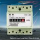 thumbnail image 2 of 220V 10(40)A Digital 1 phase 2 Wire 4P Din Rail Electric Meter Electronic KWh Meter, 2 of 5