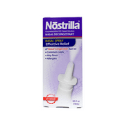 Nostrilla 12 Hour Nasal Decongestant Spray - 0.5 Oz