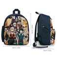 thumbnail image 2 of My Hero Academia Backpack Cute Print Daypack Lightweight Casual Backpack Travel Hiking Backpacks, 2 of 6