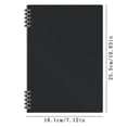 thumbnail image 3 of Wide Ruled Spiral Notebook,10 x7.1 Inch Black Coil Bound Notebooks,Sturdy Hardcover B5 Lined Spiral Journal,Durable Memo Books for Work Journaling,Notes Writing,Daily Office Supplies, 3 of 4
