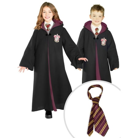 Kid's Harry Potter Deluxe Gryffindor Robe Costume and Harry Potter