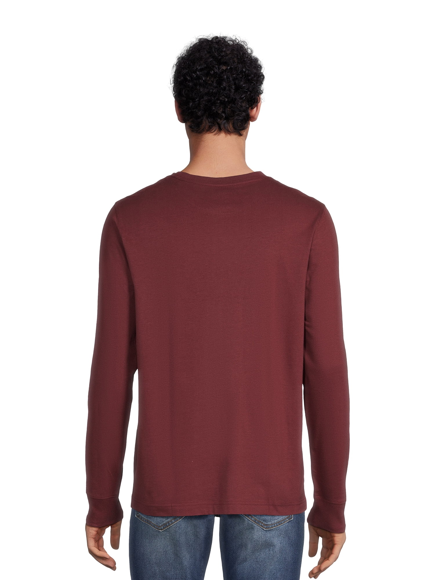 George Men's Long Sleeve Crew T-Shirt