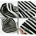 thumbnail image 6 of SikaFu Cat Ear Beanie Y2K Striped Crochet Hats Vintage Grunge Accessories Slouchy Beanies for Women, 6 of 7