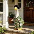 thumbnail image 6 of Nkmbld Porch Goose Clothes, Spring Goose Decor Lawn Gooses Clothes Geese Costume for 23" Cement Plastic Geese Statue for Garden Patio Yard Decoration, 6 of 6