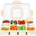 thumbnail image 1 of Snackle Box Container Caperci Original con 10 compartimentos y tapa, 1 of 8