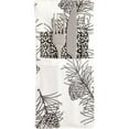 thumbnail image 1 of Pin Branches Couverts Poche&44; Blanc & Noir, 1 of 1