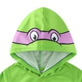 thumbnail image 5 of Nickelodeon Teenage Mutant Ninja Turtles TMNT Donatello Long Sleeve Hooded Shirt (Boys), Sizes 4-20, 5 of 7