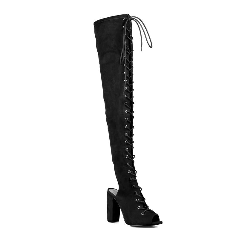 walmart thigh high boots