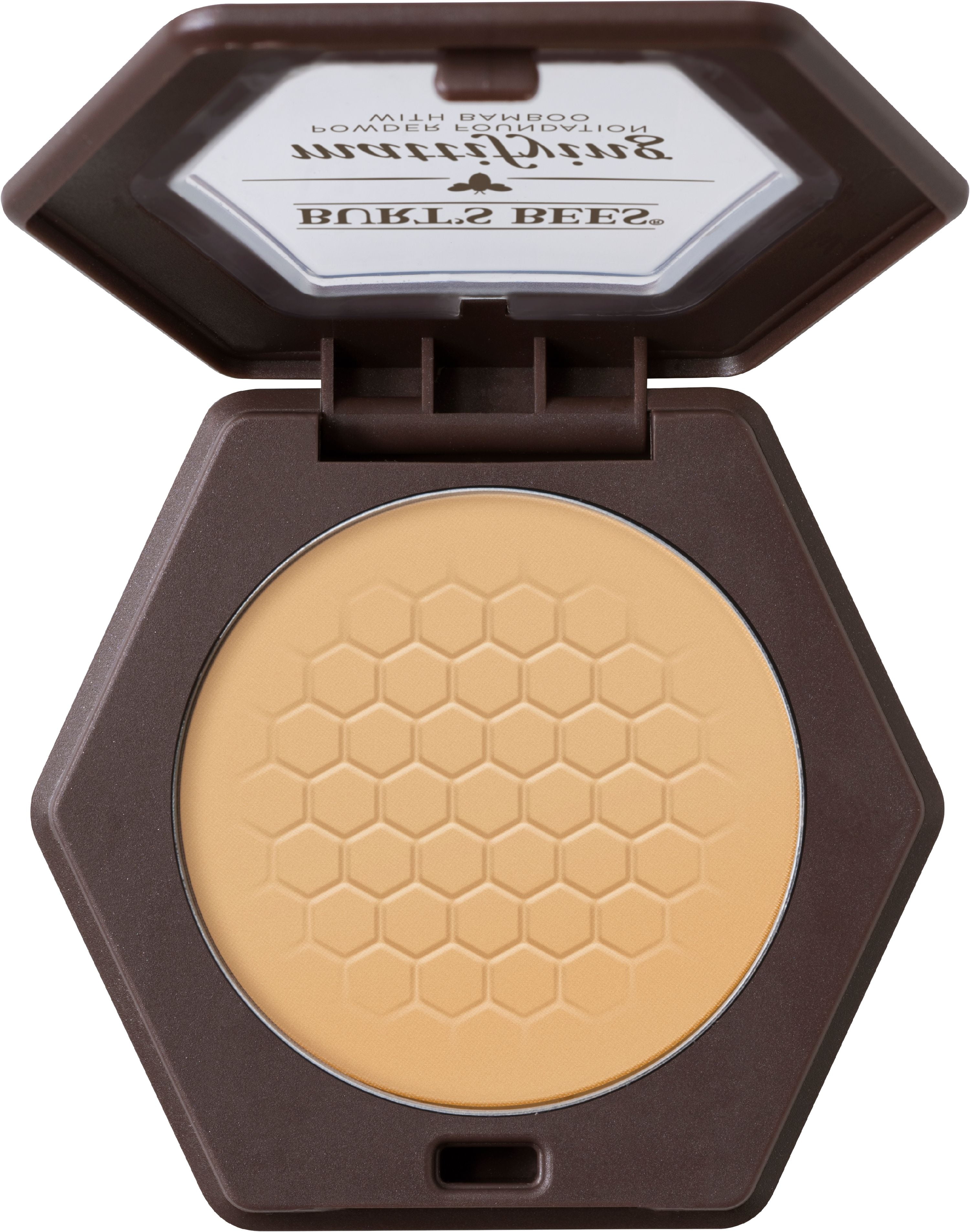 Burt's Bees 100 Natural Mattifying Powder Foundation, Bamboo 0.3 oz