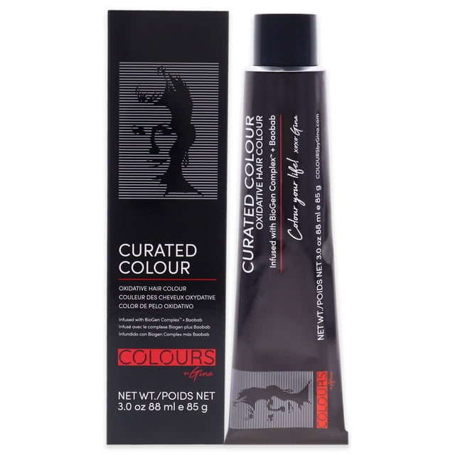Color curado - 3.0-3N Marrón oscuro natural de Colors By Gina para unisex - Color de cabello de 3 oz