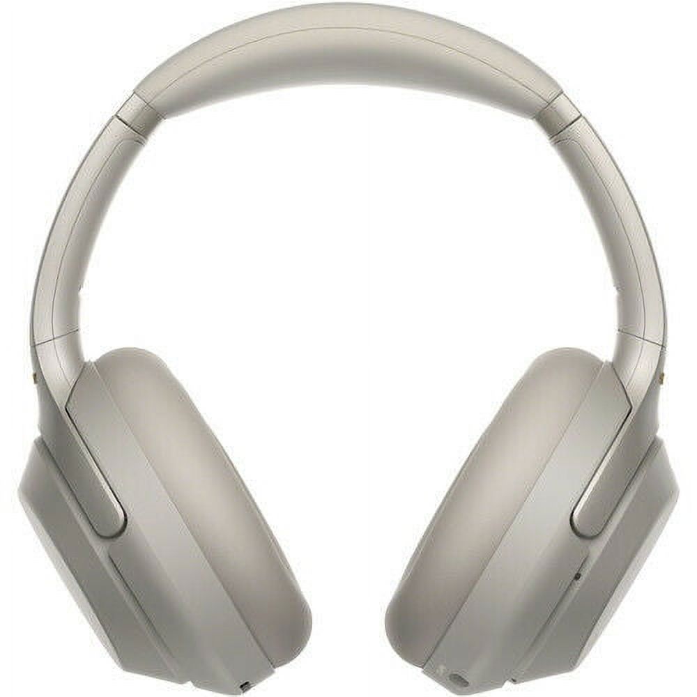Sony WH1000XM3 Wireless Noise Canceling Over-the-Ear Headphones with Google Assistant - Silver - image 3 of 4