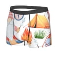 thumbnail image 2 of Haiem Gnome Camping Men's Boxer Briefs, Every Day Comfort Stretch Cotton Moisture-Wicking Underwear-Large, 2 of 9