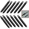 thumbnail image 1 of Lubelski 6Pcs Black Ink Cartridges Refills Students Office Writing Fountain Pen Accessory, 1 of 8