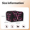 thumbnail image 5 of Gaeub Breast Cancer Print 4 Slice Toaster Cover,Bread Machine Cover,Dustproof Fingerprint Protectors and Greasy Protection Anti-sputtering, 5 of 7