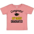 thumbnail image 3 of Inktastic Congrats My Daddy Graduated with Cap Boys or Girls Baby T-Shirt, 3 of 5