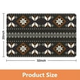 thumbnail image 4 of Luxurious 20x32 inch Boho Runner Rug - Perfect for Bathroom, Bedroom, Hallway or Kitchen - Ultra-Soft and Absorbent Large Modern Geometric Carpet in Stylish Black for Western Farmhouse Decor, 4 of 5