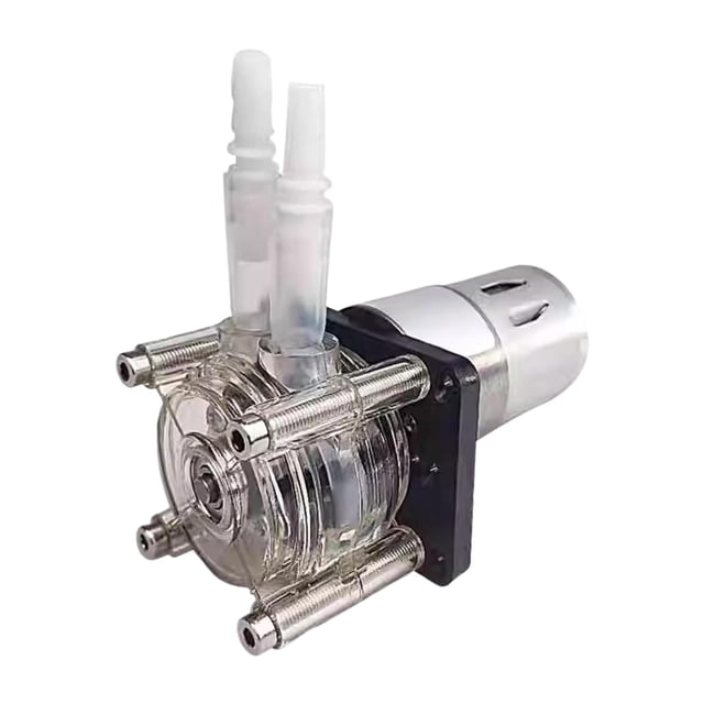 Minibomba peristáltica, bomba con cabezal de PC transparente, alta eficiencia, alta precisión 24 V