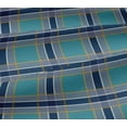 thumbnail image 5 of oneOone Viscose Jersey Fabric Madras Check Print Fabric By The Yard 60 Inch Wide, 5 of 5