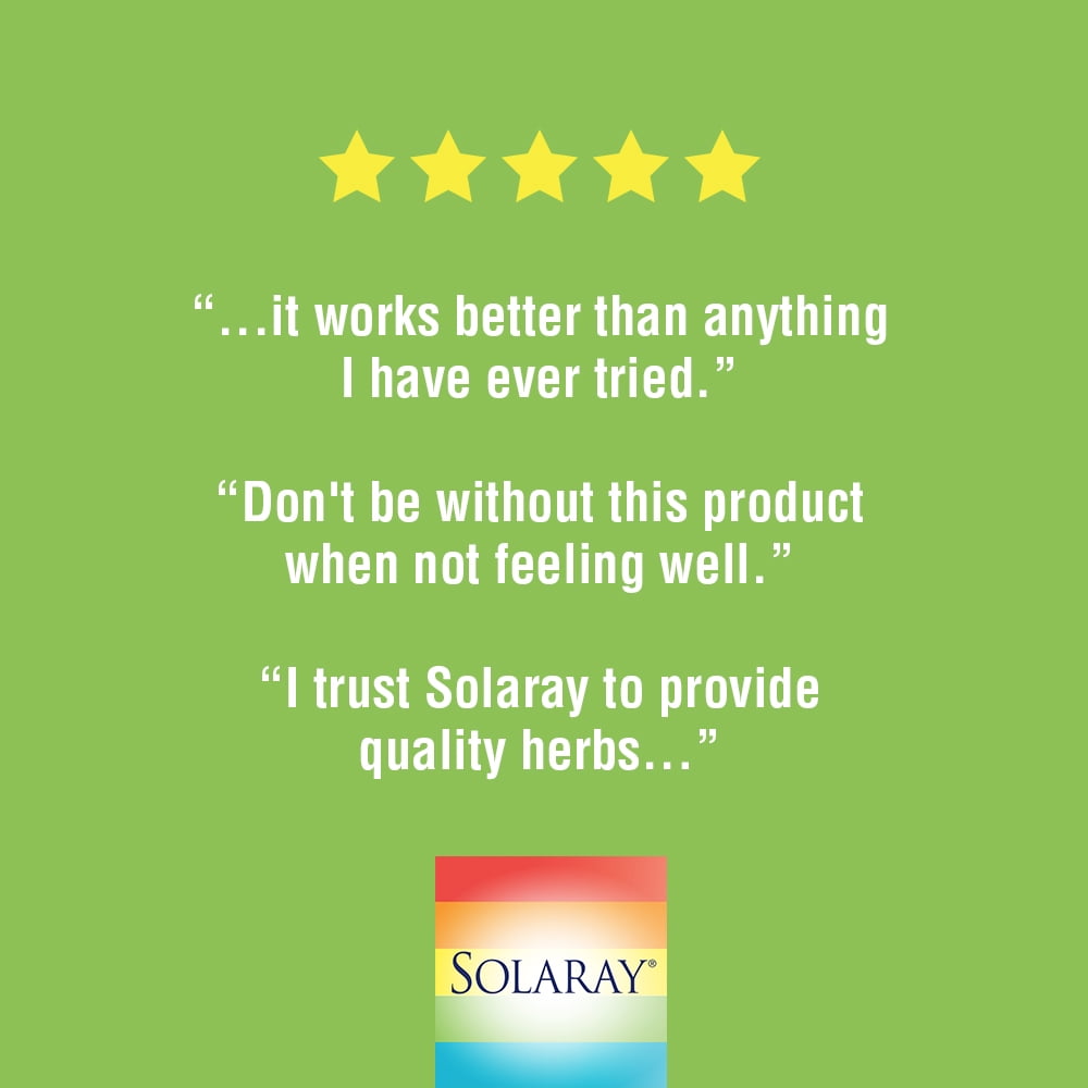 Solaray Goldenseal Root 550mg | Healthy Digestion, Immune Function & Respiratory Support | Whole Root | Non-GMO, Vegan & Lab Verified | 100 VegCaps