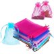 thumbnail image 2 of Bolsas transparentes de regalo de organza Boshen de 5 x 7 cm, 200 unidades, colores mezclados, 2 of 6