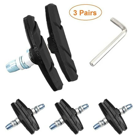 

Mountain Bike Road Cycling Rubber V Brake Holder Shoes Pads Accessories