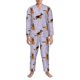 thumbnail image 3 of Balery German Shepherd Dog Pijama para Hombre de Dos Piezas con Manga Larga, Conjunto de Dormir y Descanso Suave con Bolsillos-X-Large, 3 of 7