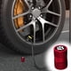 thumbnail image 4 of Tapones para válvulas de neumáticos con diseño de huella de neumático, de aluminio, para coche, motocicleta, etc. Juego de 4 tapas para válvulas de neumáticos., 4 of 6