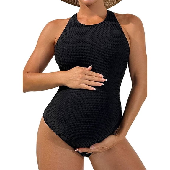 Beach Bikini Swimsuit Black XL