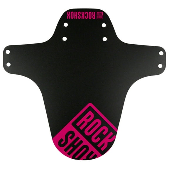RockShox MTB Fork Fender Black and Magenta Print