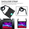 thumbnail image 3 of iPad Air 2020 Case with Screen Protector, iPad Pro 11 Case, Dteck Heavy Duty Shockproof Case with Hand Holder Stand + Shoulder Strap for iPad Air 4th Gen 10.9" / iPad Pro 11", Black/Mint, 3 of 6