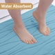 thumbnail image 4 of Alfombra de baño Buganda Memory Foam 90 x 60 cm, color azul, 4 of 8