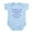 Sky Blue, variant on CafePress - CO Boss Infant Bodysuit - Baby Light Bodysuit, Size Newborn - 24 Months