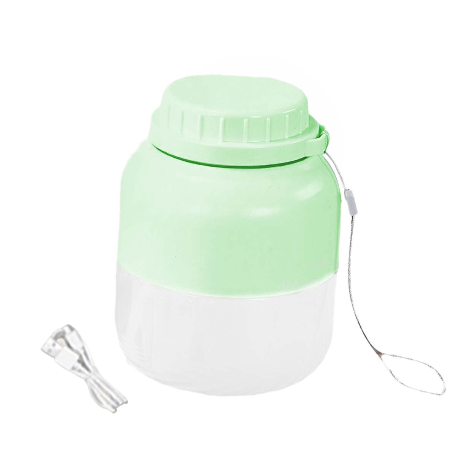 Baoblaze Electric Juicer Cup 800ml Fruit Juicer for Fitness Outdoor Camping Household Green