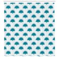 thumbnail image 3 of Ambesonne Tropical Shower Curtain, Exotic South America Plant, 69"Wx70"L, Pale Blue Teal White, 3 of 3