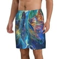 thumbnail image 2 of Fotbe Colorful Winged Dolphin Trajes de Baño Estampados para Hombre, Shorts de Verano de Secado Rápido, Ropa de Playa, Bañadores-Large, 2 of 6
