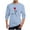 #144-Light Blue, variant on Yaoyar Men's Long Sleeve T-Shirt Graphic Tees for Men Valentine Print Holiday Shirts Basis Tops Blouse Long Sleeve Round-Neck Blouses