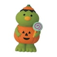 thumbnail image 2 of Estatuilla de calabaza en miniatura BLESIY decoración de Halloween naranja y verde Minifigura de Halloween, 2 of 8