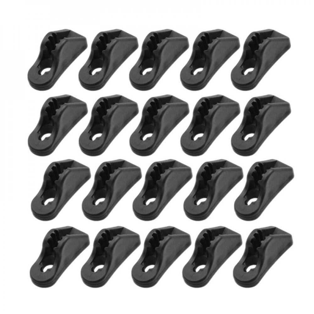 10pcs Anti Slip Tent Fastener Wind Rope Buckle Camping Cord Stopper Tool 
