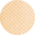 thumbnail image 1 of Ahgly Company Indoor Round Oriental Orange Industrial Area Rugs, 3' Round, 1 of 4