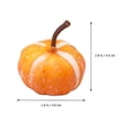 thumbnail image 2 of 20 piezas calabaza de simulación de Halloween para decoraciones de Halloween, 2 of 3