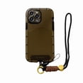 thumbnail image 1 of Funda de teléfono a prueba de golpes para iPhone, carcasa luminosa con cordón de TPU grueso de Color puro Simple para iPhone 11, 12 Pro Max, XR, XS Max, 13 Pro Max, 1 of 4