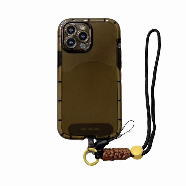 Funda de teléfono a prueba de golpes para iPhone, carcasa luminosa con cordón de TPU grueso de Color puro Simple para iPhone 11, 12 Pro Max, XR, XS Max, 13 Pro Max