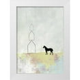 thumbnail image 1 of Ogren, Sarah 11x14 White Modern Wood Framed Museum Art Print Titled - 3 Barns, 1 of 4