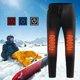 thumbnail image 4 of Pantalones Térmicos Térmicos para Hombres y Mujeres Pantalones Térmicos Inteligentes USB Negros para Clima Frío, 4 of 9